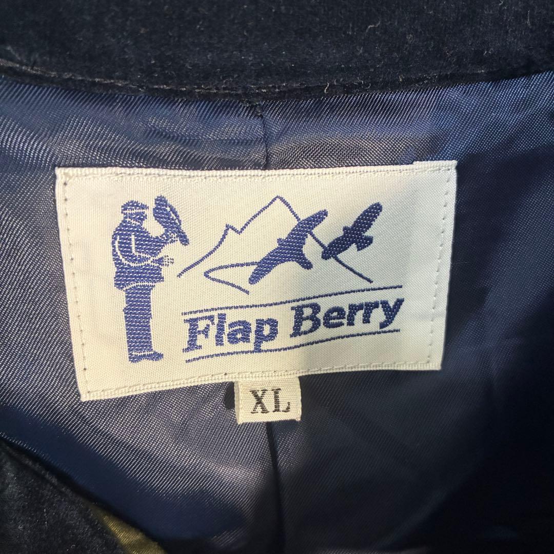 【ヴィンテージ】フラップベリーハンティングベストXL レザー多機能ポケット