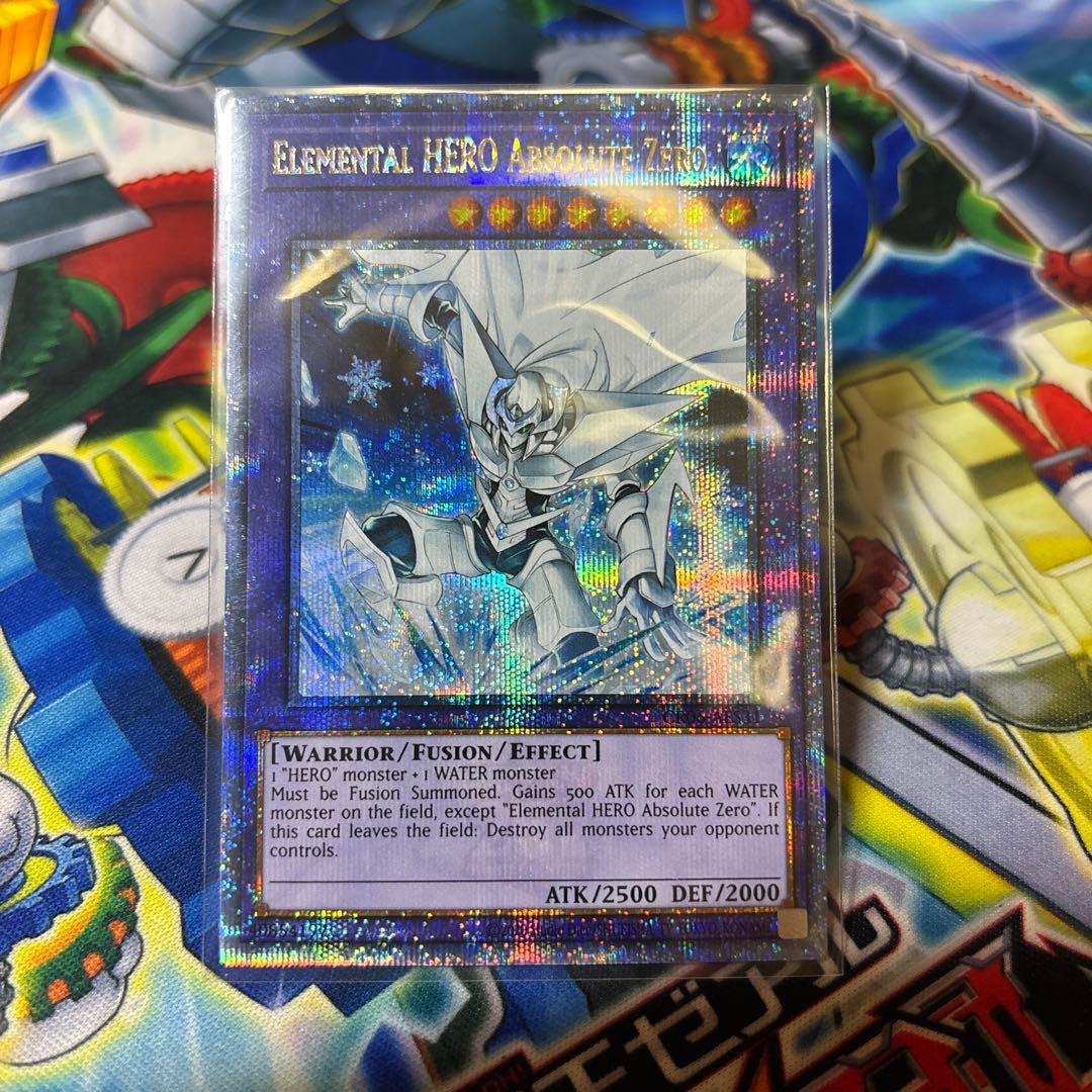 遊戯王　泰亜　アジア英語版　E・HERO アブソルートZERO 25th AES