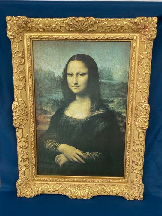 モナリザ　複製画　額