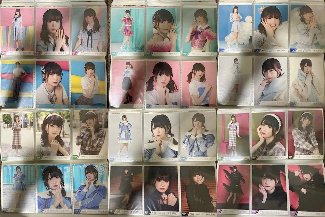 ≠ME 菅波美玲 生写真 フォトアルバム まとめ売り