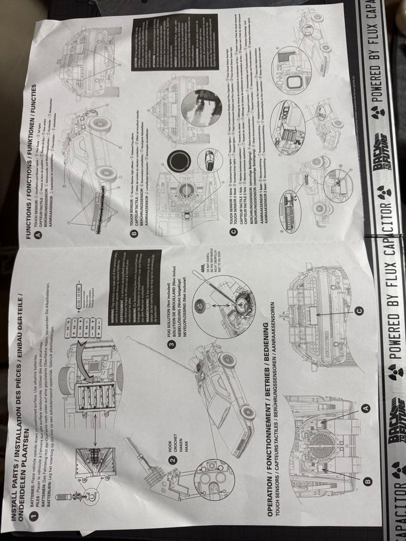 1/10トミーデロリアン海外版