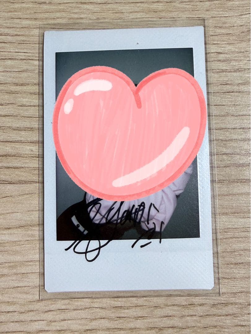 OH MY GIRL スンヒ 直筆サイン入り ポラ チェキ ポラロイド