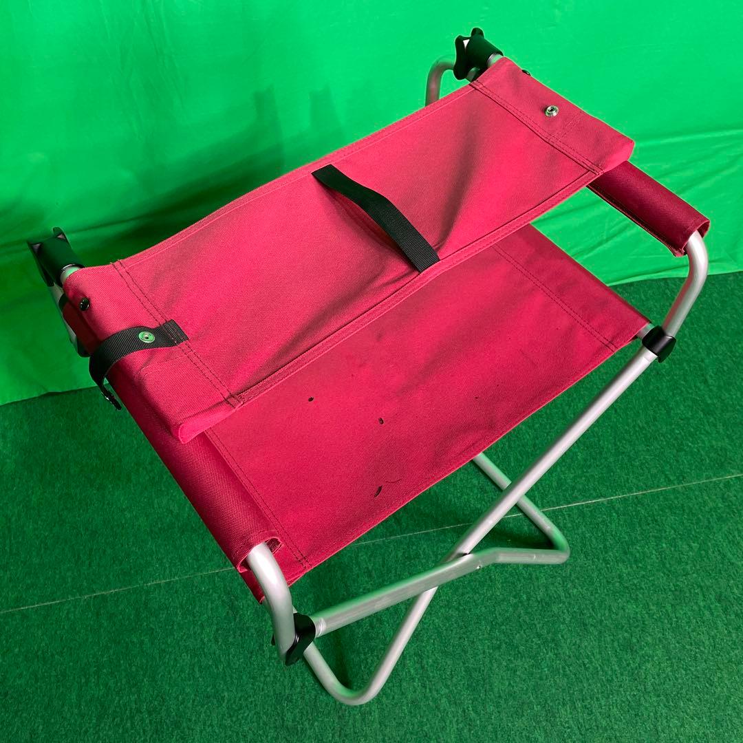 スノーピーク　 peak　FDチェアワイド　RD 座面火の粉穴開き有