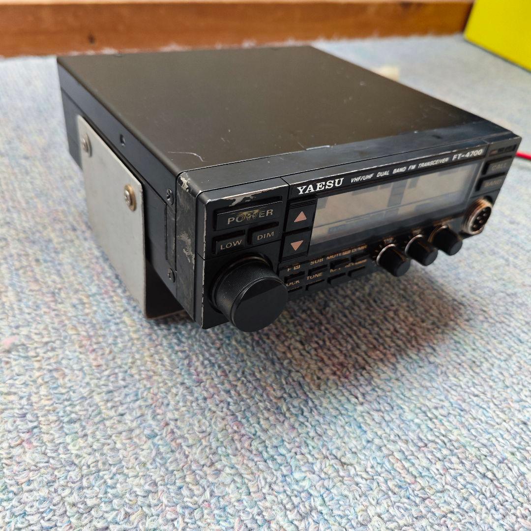 YAESU 144/430Mhz デュアルバンド モービル機 FT-4700