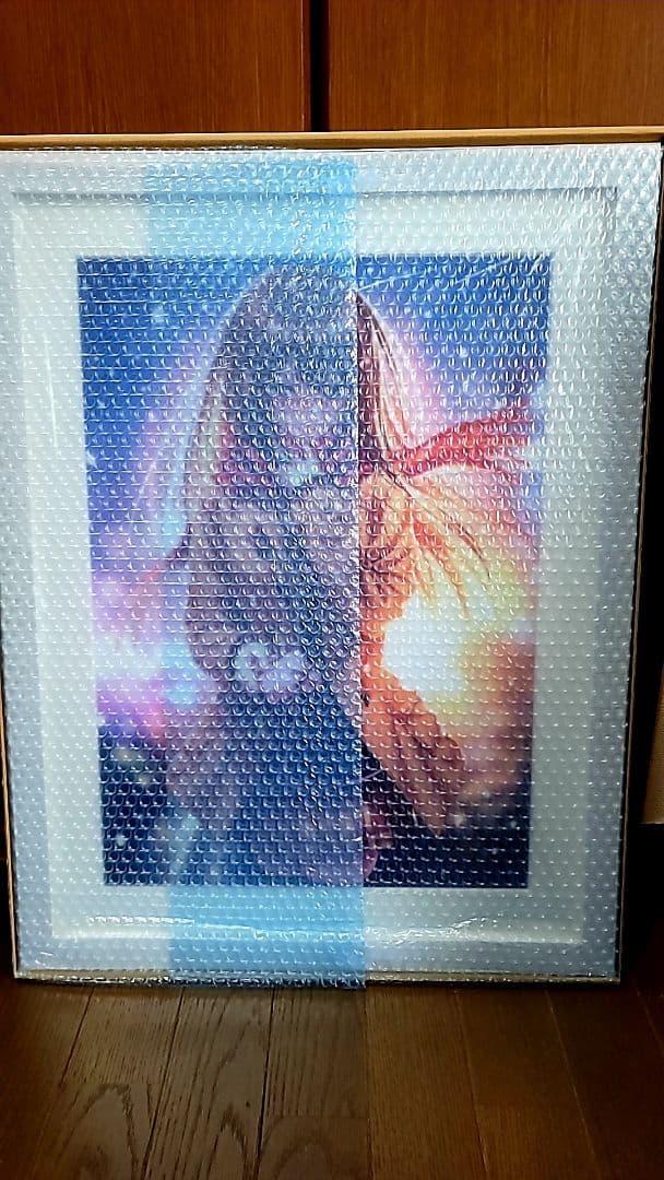 ピロ水 水澄華実 バレンタイン 直筆サイン入り複製原画