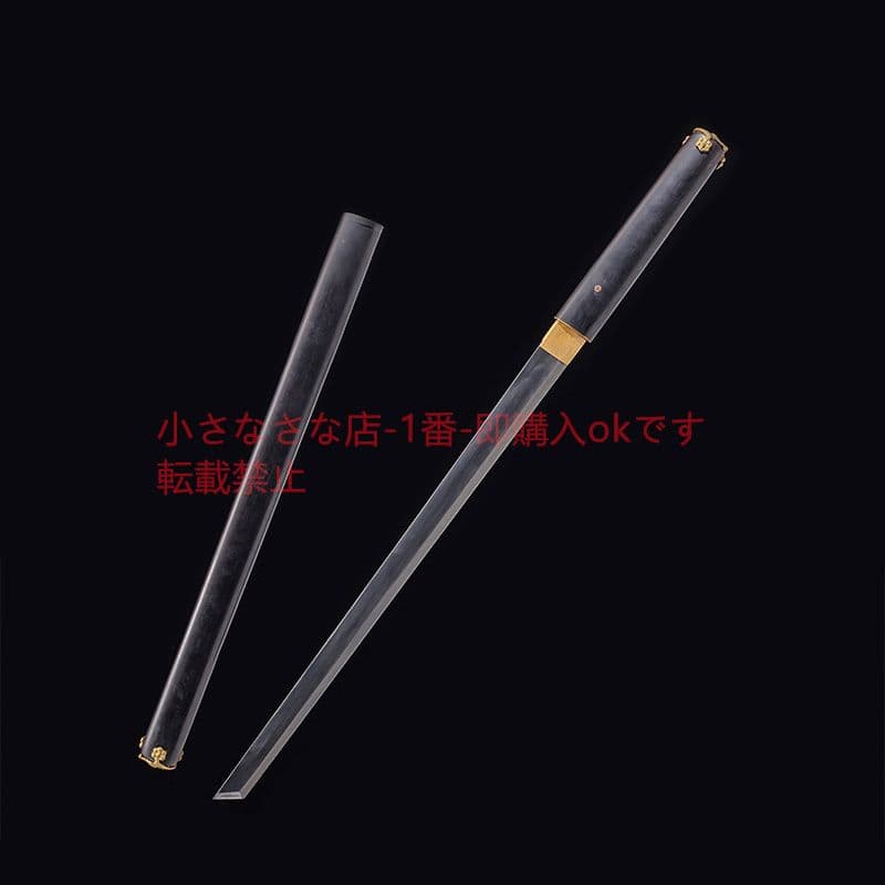 シンプル梅唐横刀黒白檀 古兵器 武具 刀装具 日本刀 模造刀 居合刀