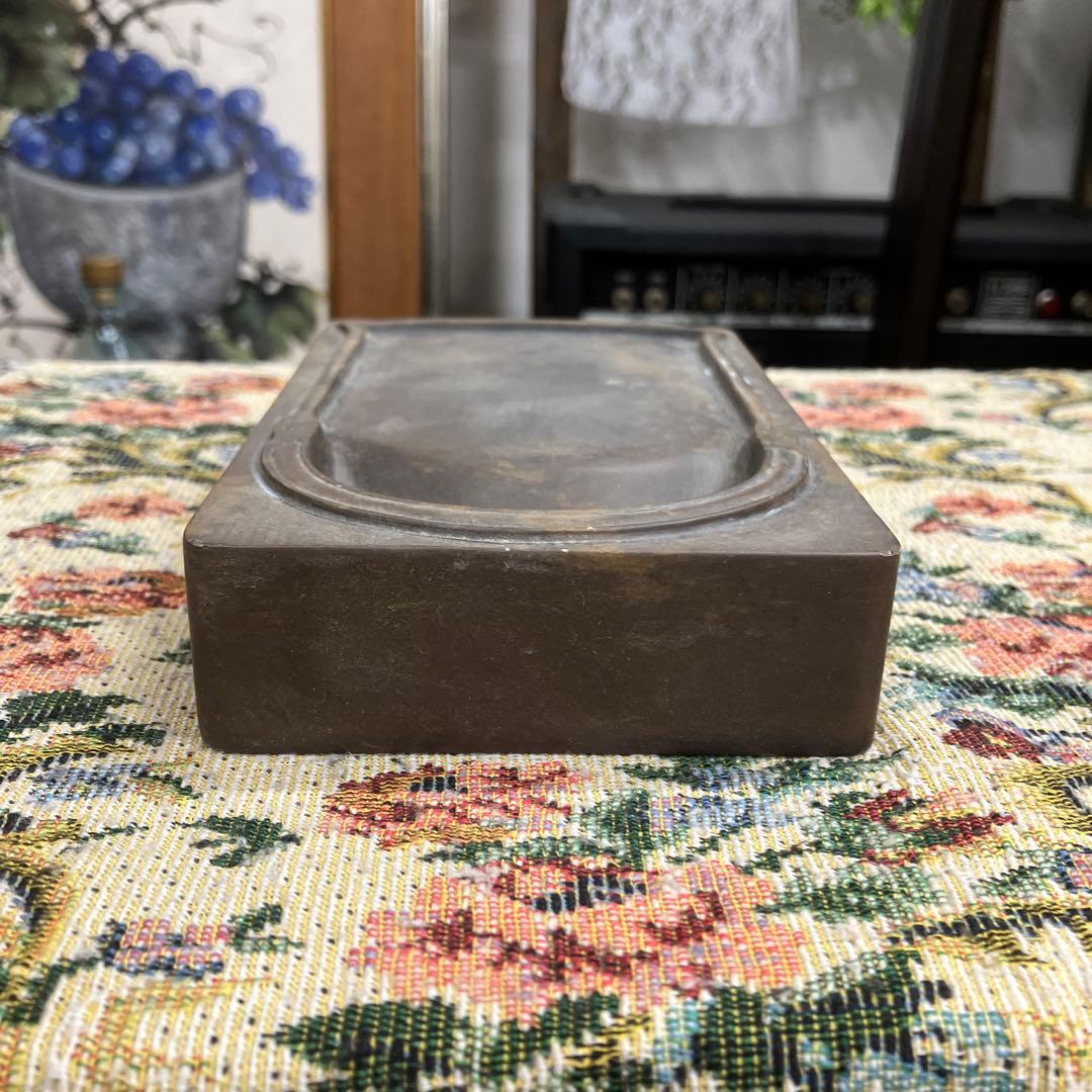 中国美術　書道具　端渓硯　古美術　時代品　骨董品　石彫　硯石
