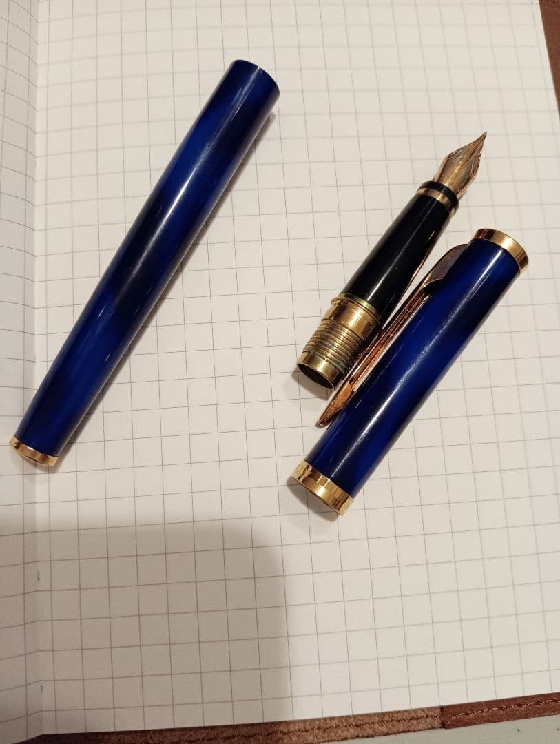 ウォーターマン　フェイスロマンスブルー　F