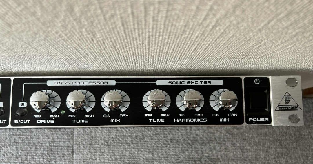 ベリンガー HA4700, SX3040, 3U ラックケース