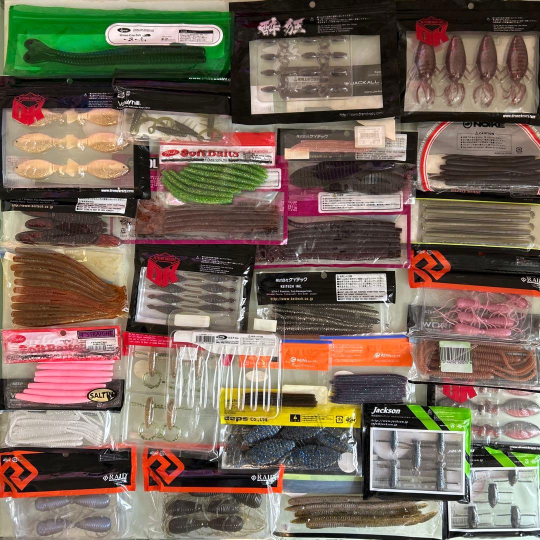 ワーム　ルアー　フック　フックケース　リール　16メタニウム　バス釣り引退セット