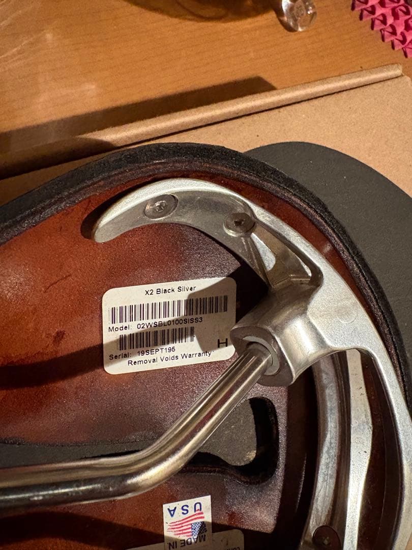 中古　美品！セラアナトミカ X2 BROOKS ブルックス　サドル