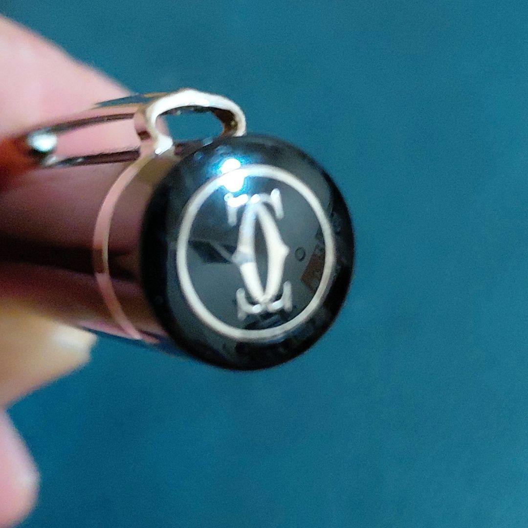 カルティエ Cartier ブラック ボールペン ツイスト式 繰り出し式 本体