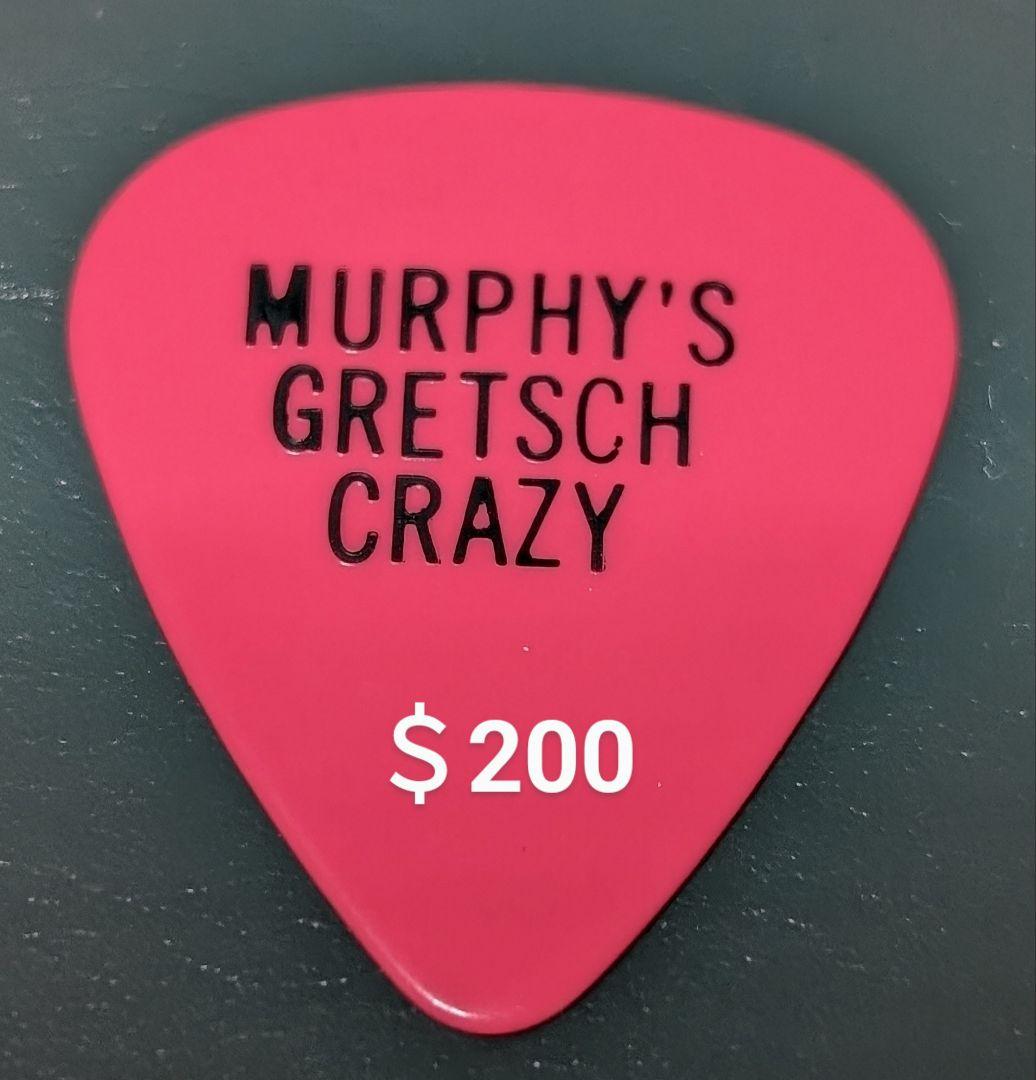 ミュージシャン 1990 Stray Cats Guitar Pick Brian Setzer
