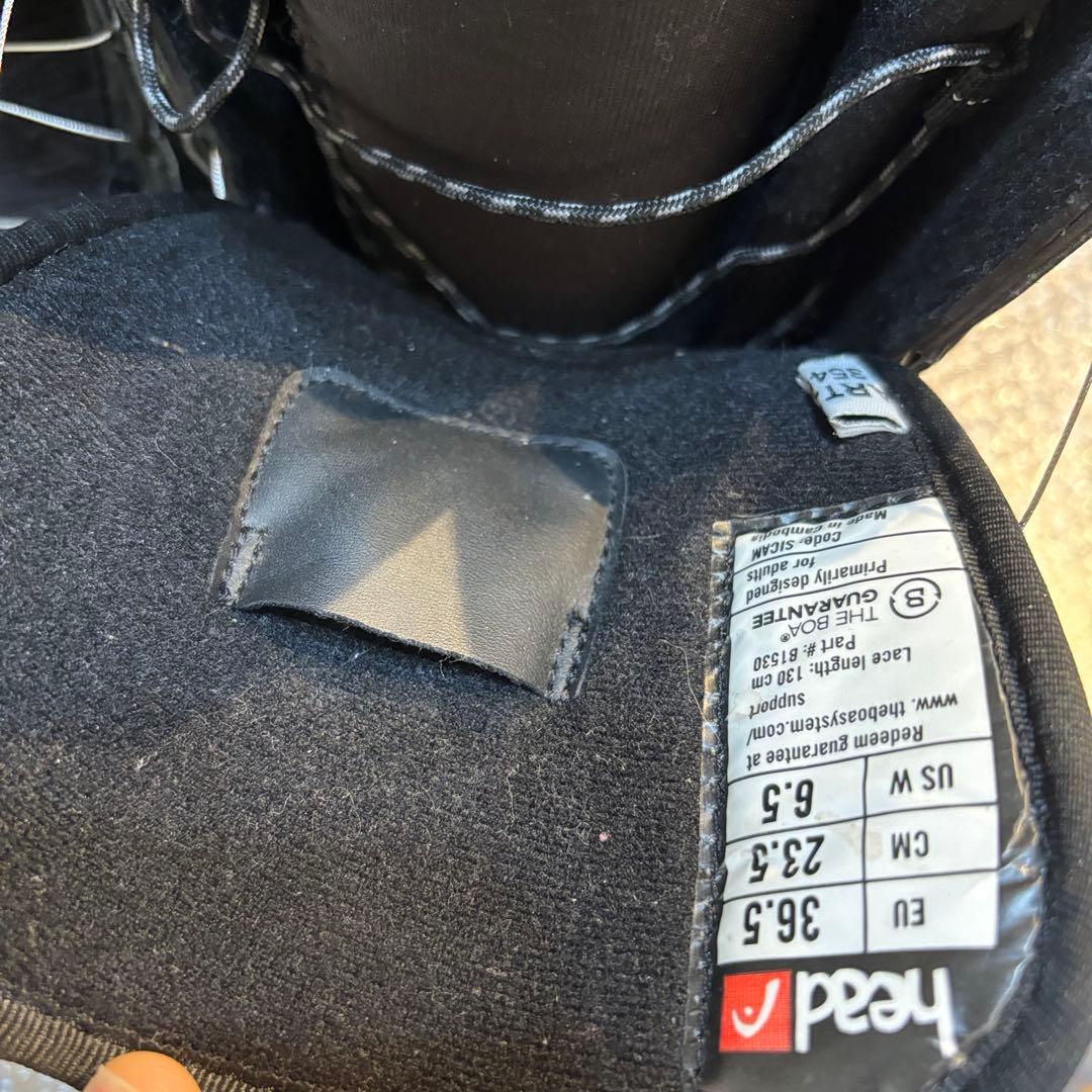 24年モデル　美品　HEAD BOAスノーボードブーツレディース 23.5cm