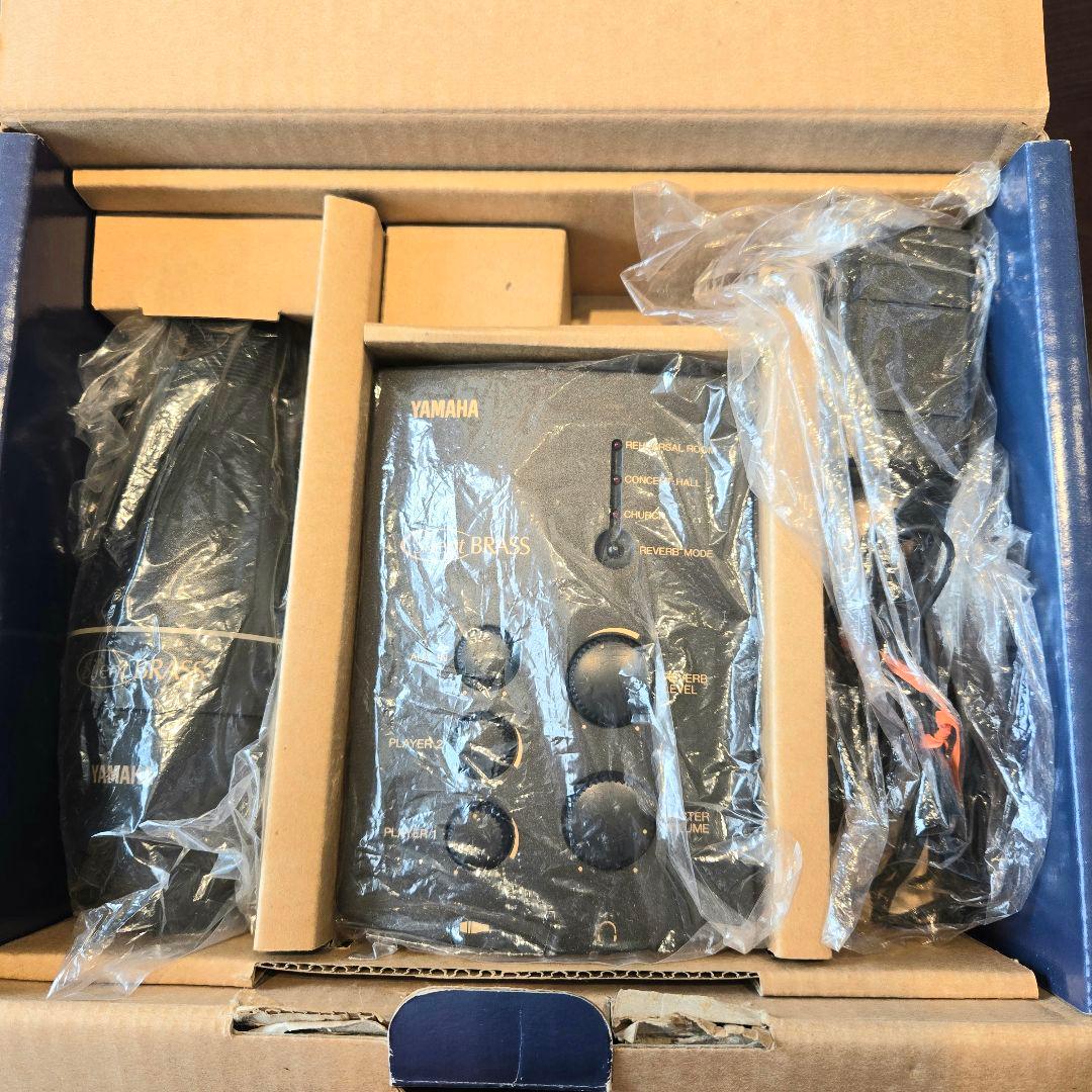 ほぼ未使用品 ヤマハ サイレントブラス SB7 トランペット用消音器 限定CD付