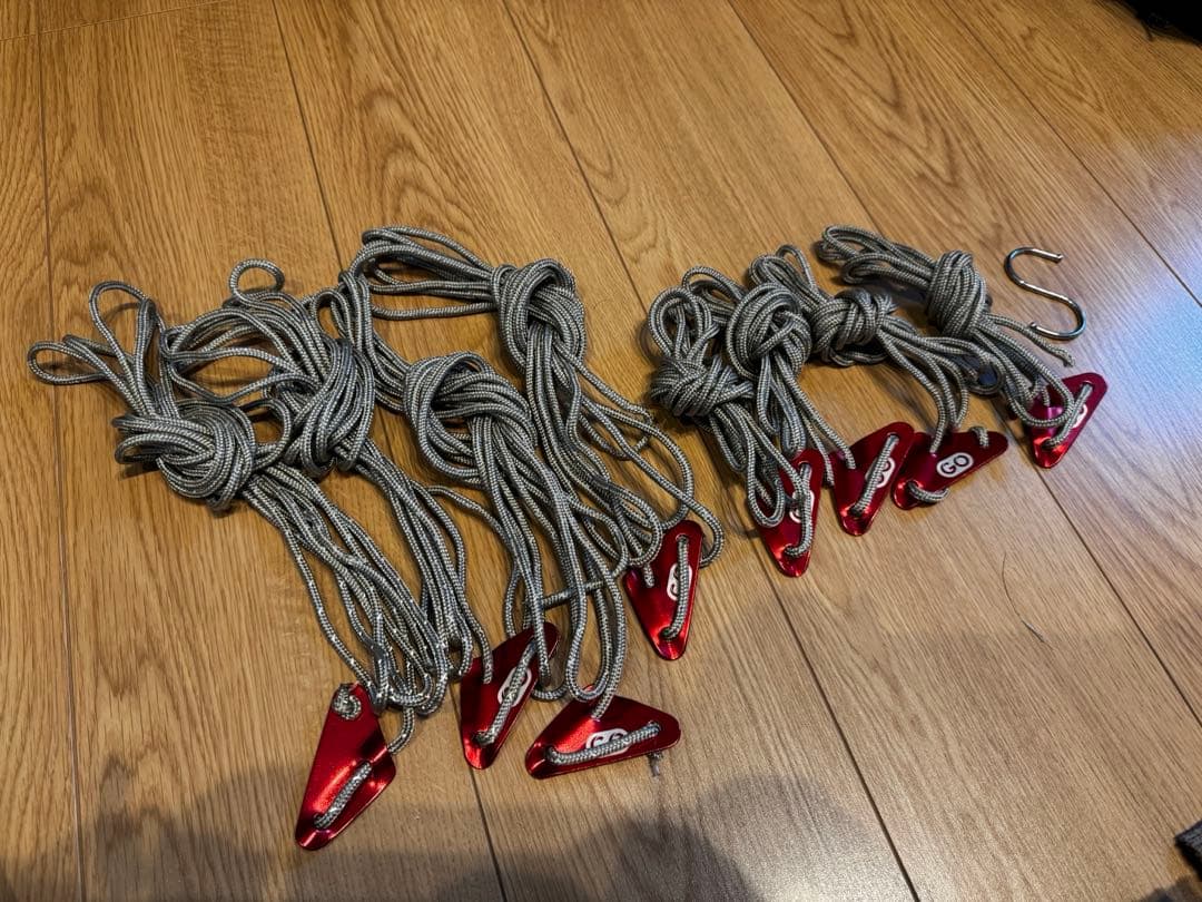 HENGEN+スクエアタープTC400 アルミポール付き 焚き火可