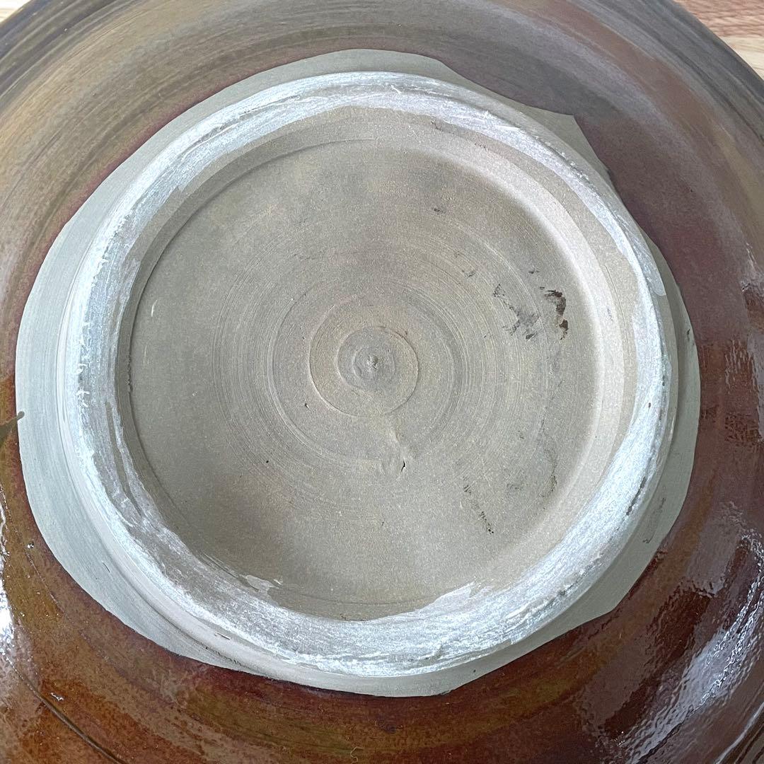 小鹿田焼 刷毛目 尺二寸皿 大皿 銀座たくみ 櫛描き 民藝 柳瀬朝夫 坂本茂木