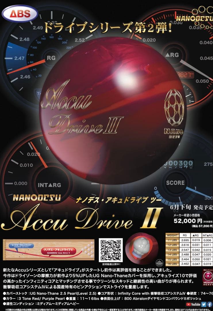 ★再再再値下★15ポンド超美品★アキュドライブⅡ★Accu Drive II ★