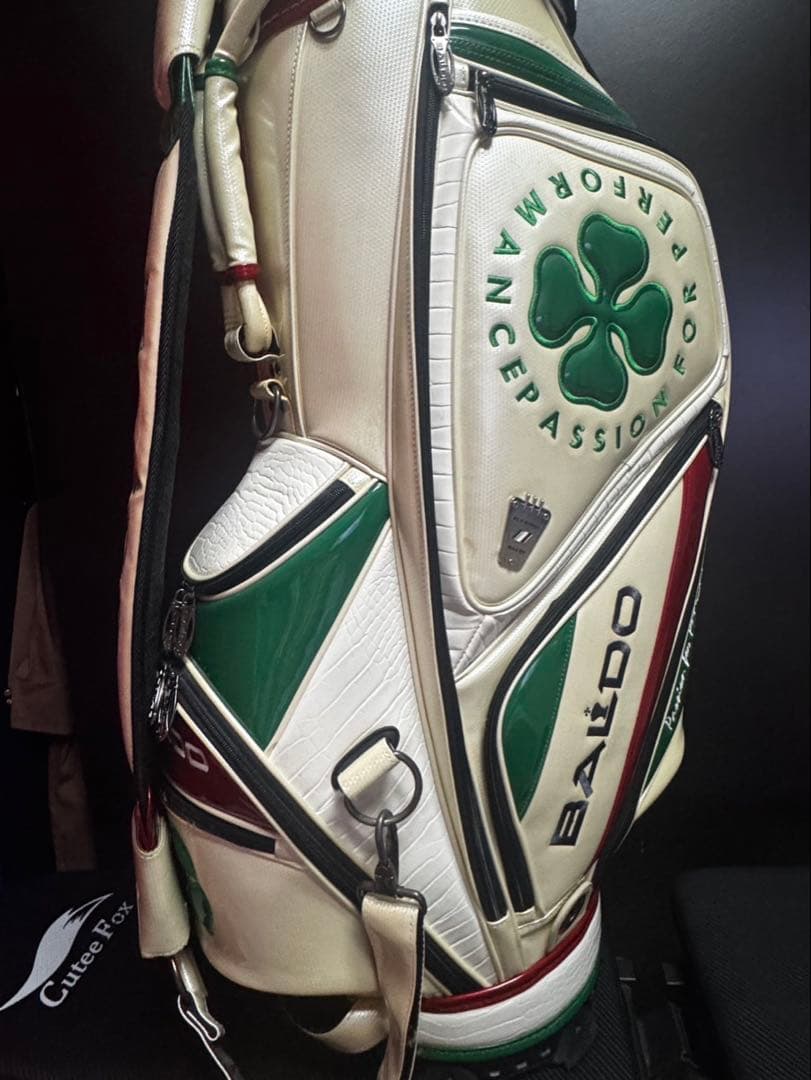 バルド　BALDO ツアーキャディーバッグ トリコロールカラー美品