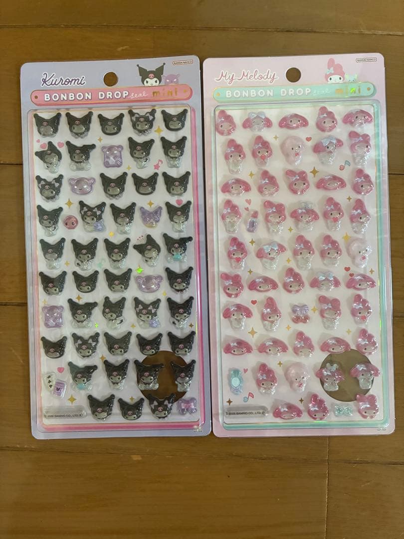 サンリオボンボンドロップシールミニ 8枚セット新品未開封