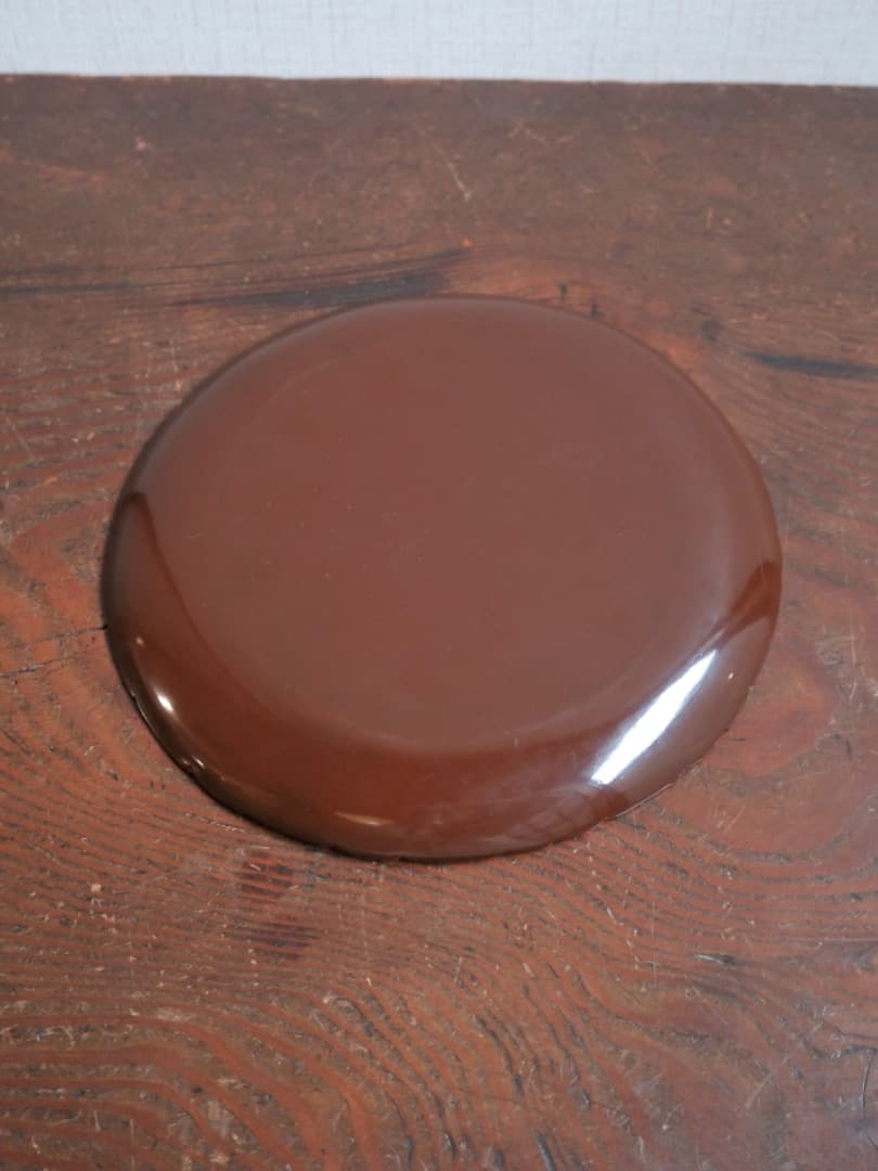 鎌倉彫　千菓子器　漆工芸　お盆　台　箱付　Q1684