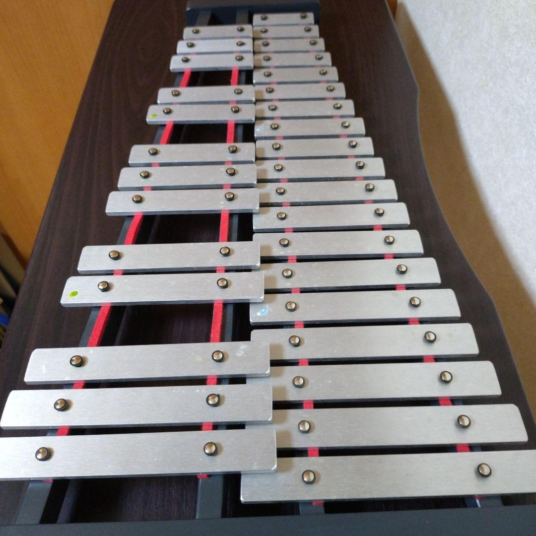 全音　グロッケン　226Z 　32音半音付き（マレット・スタンド・ケース付き）