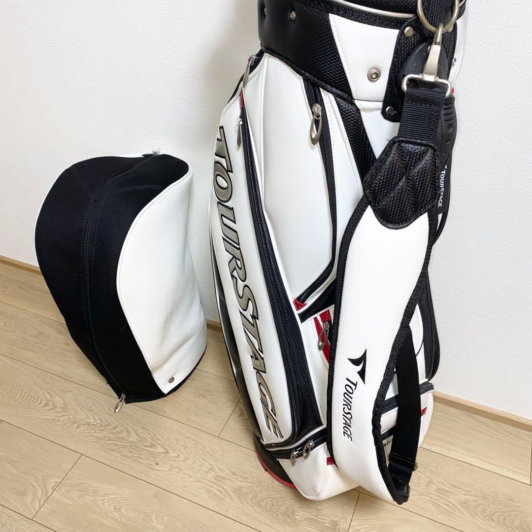 お得☆TOURSTAGEゴルフクラブ フルセット☆メンズ初心者キャディバッグ付S