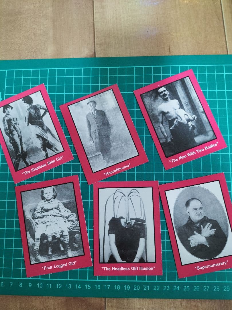 フリークスカード　畸形　見世物小屋　異端　米国製　『希少品』