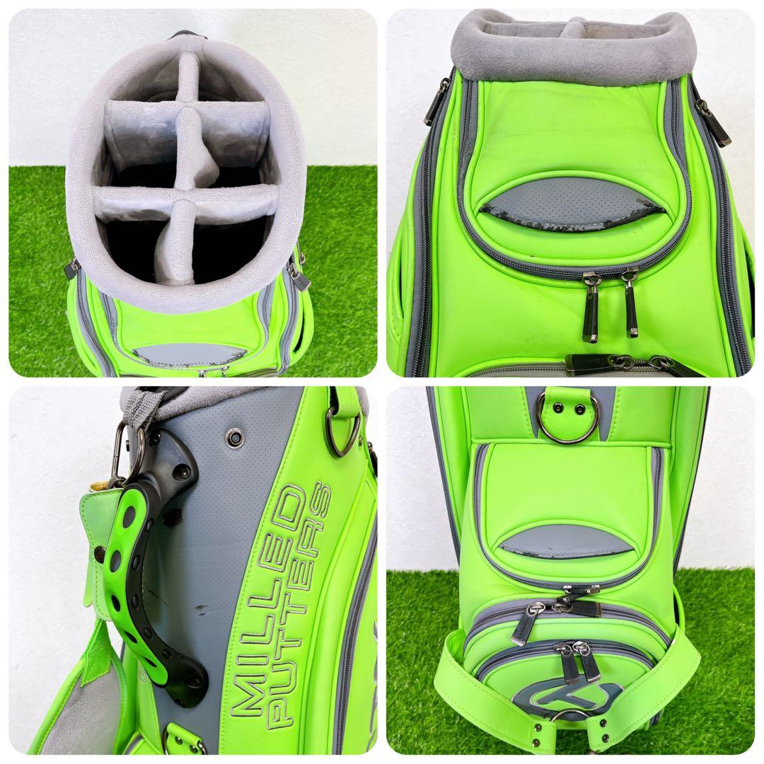 スコッティキャメロン サークルT スタッフバッグ キャディバッグ　ライムグリーン