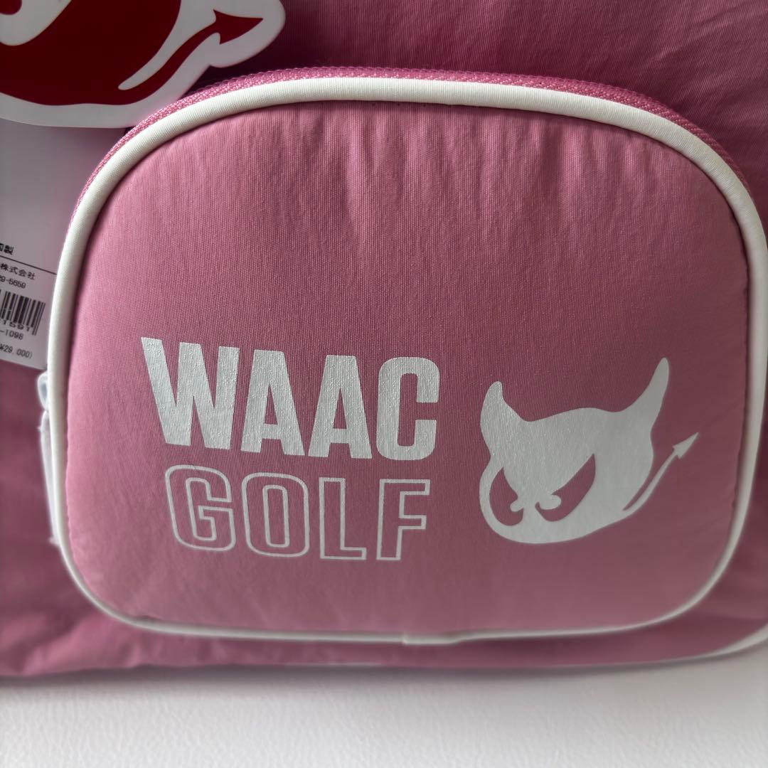 【新品】WAAC レディース　ボストンバッグ　シューズバック　ピンク　2点