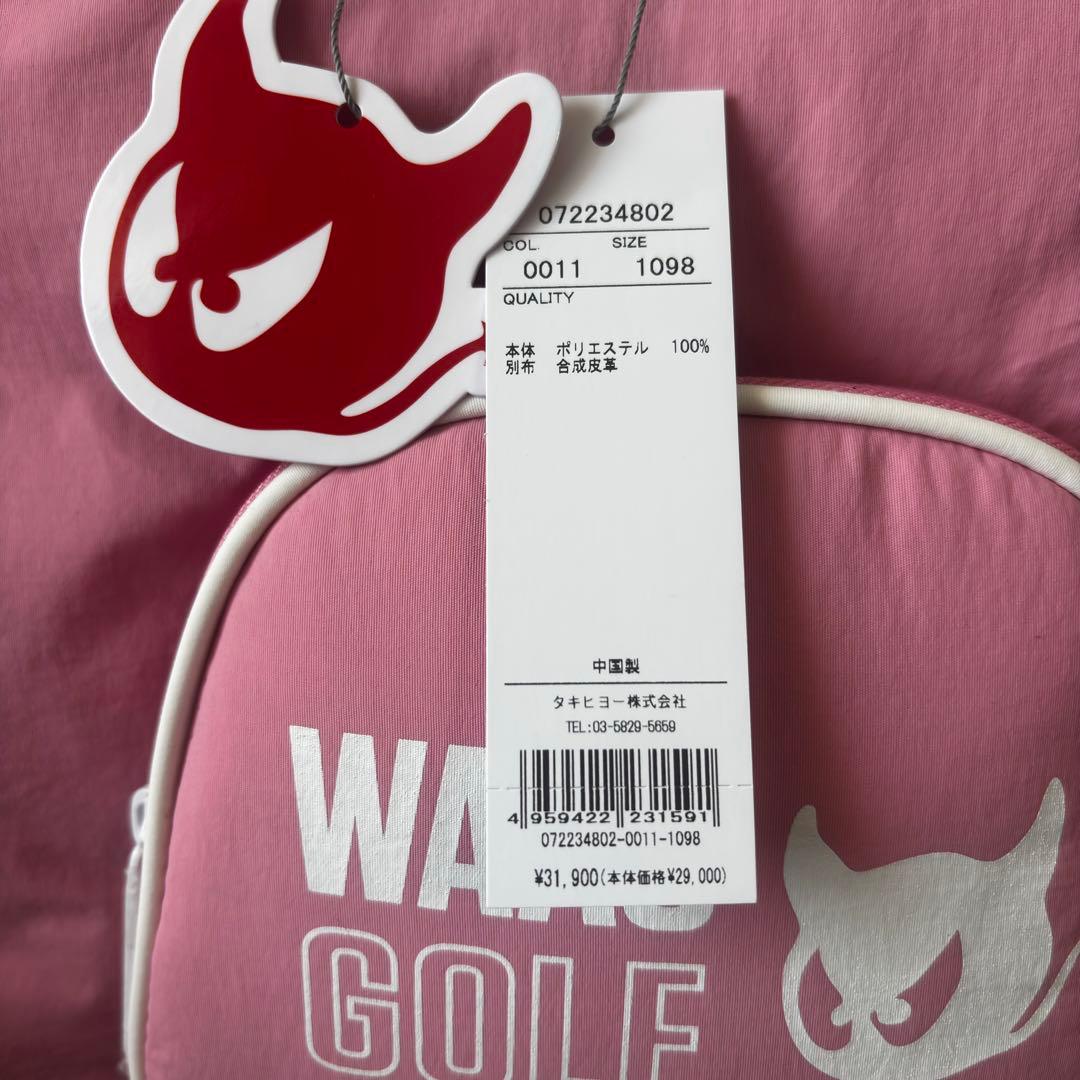 【新品】WAAC レディース　ボストンバッグ　シューズバック　ピンク　2点