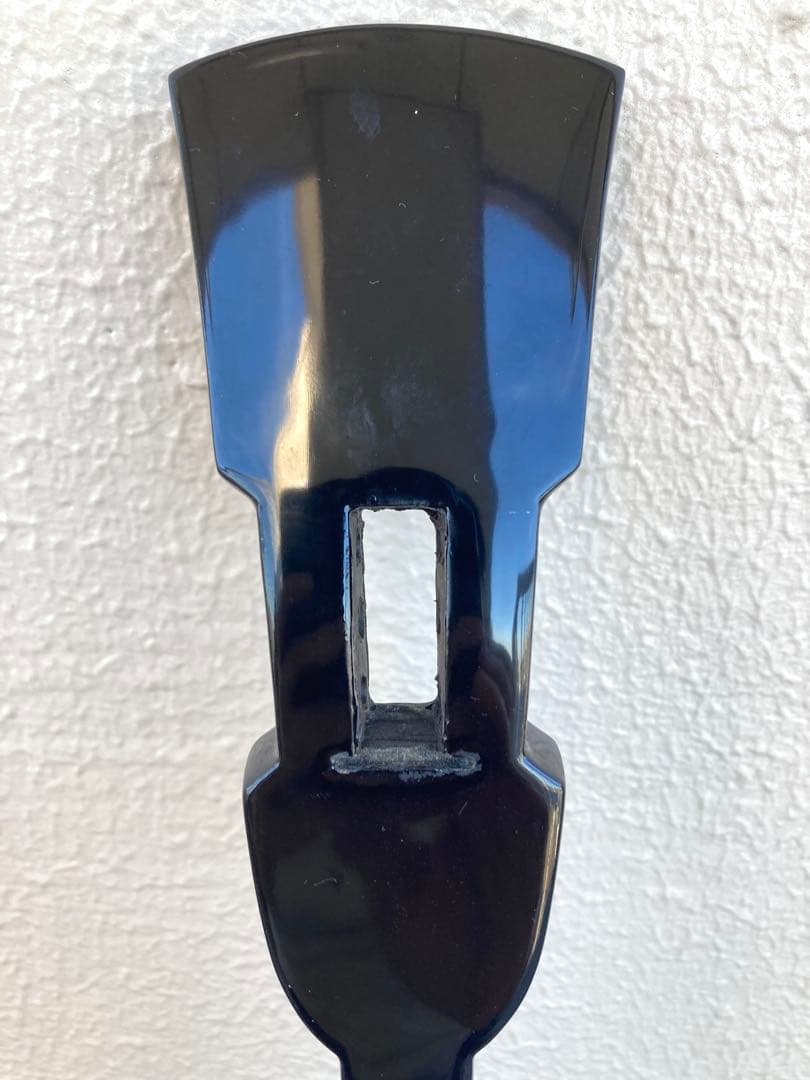 沖縄 三線 久場春殿型 棹のみ たぶん黒檀