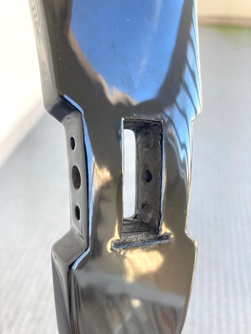 沖縄 三線 久場春殿型 棹のみ たぶん黒檀