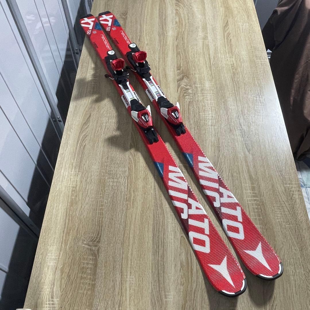 ATOMIC150cm24/24.5cmストック105cmスキーセット