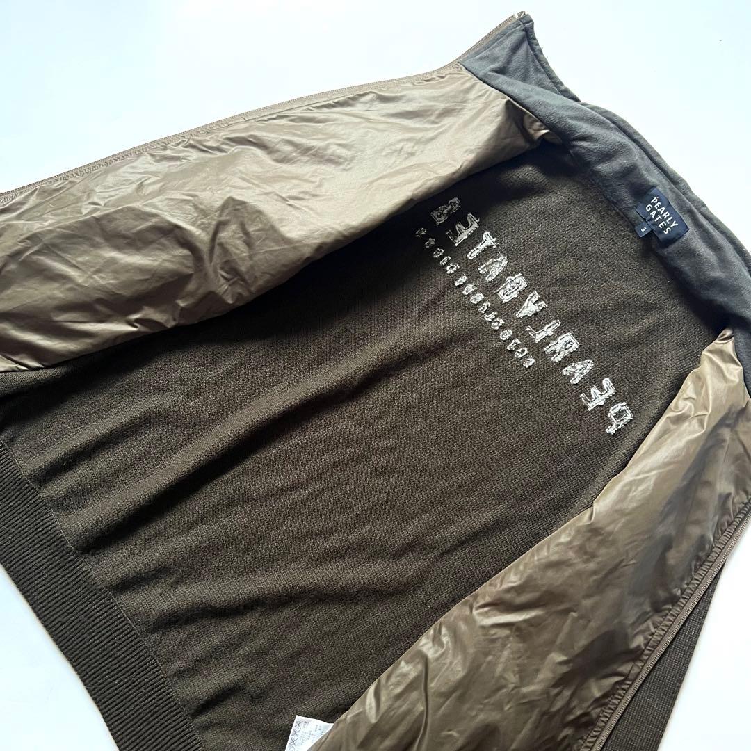 Pearly Gates パーリーゲイツ　異素材mix 切り替え　ジャケット　3