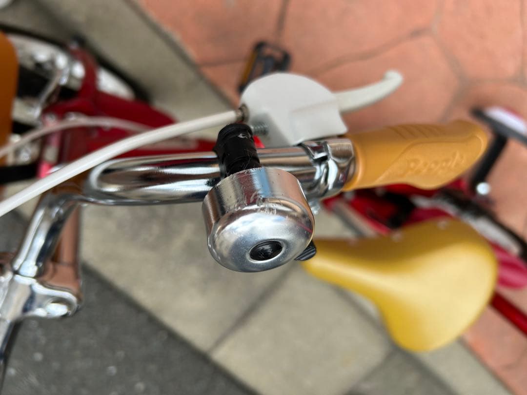 子供　自転車　people 12インチ　赤　【引き取り限定】