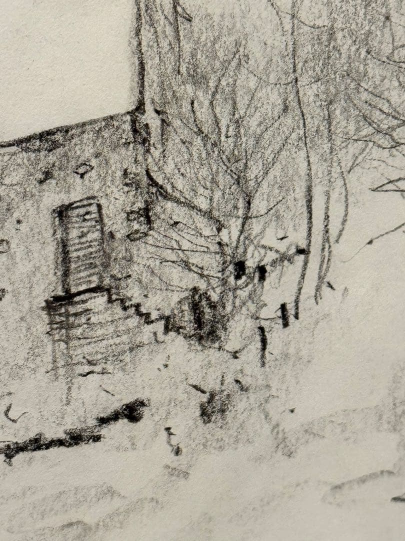 ベルナール・ガントナー　風景 Ⅲ デッサン BERNARD GARTNER
