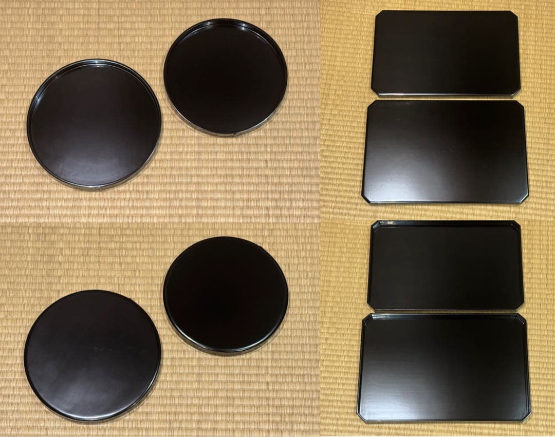 輪島塗 塗師 角藤弘悦 懐石道具 五客揃 共箱 引き盃 盃台 椀 茶懐石一式