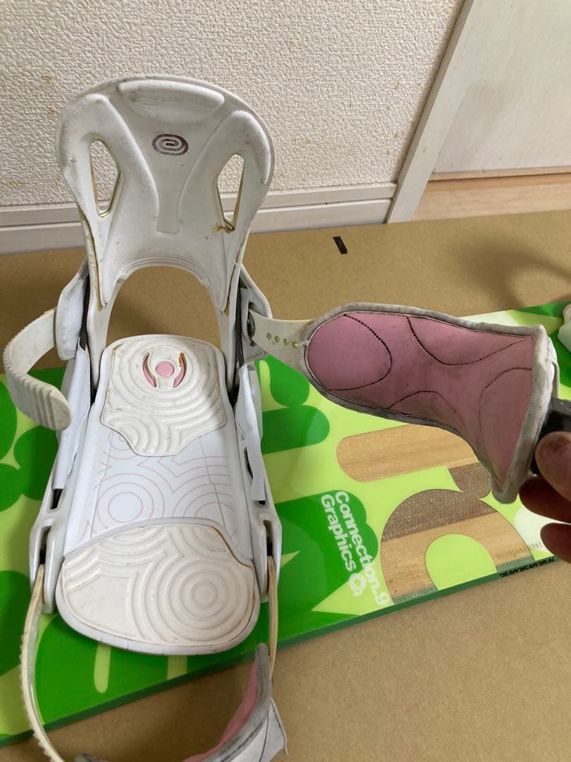 FANATIC スノーボード146cm サロモンビンディングM 24cmブーツ