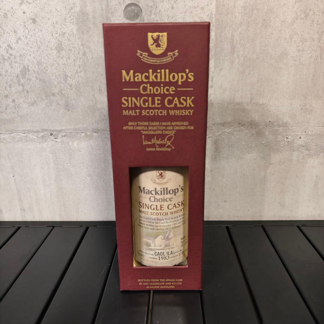 カリラ 31年 マキロップチョイス 12 october 1983 蒸留