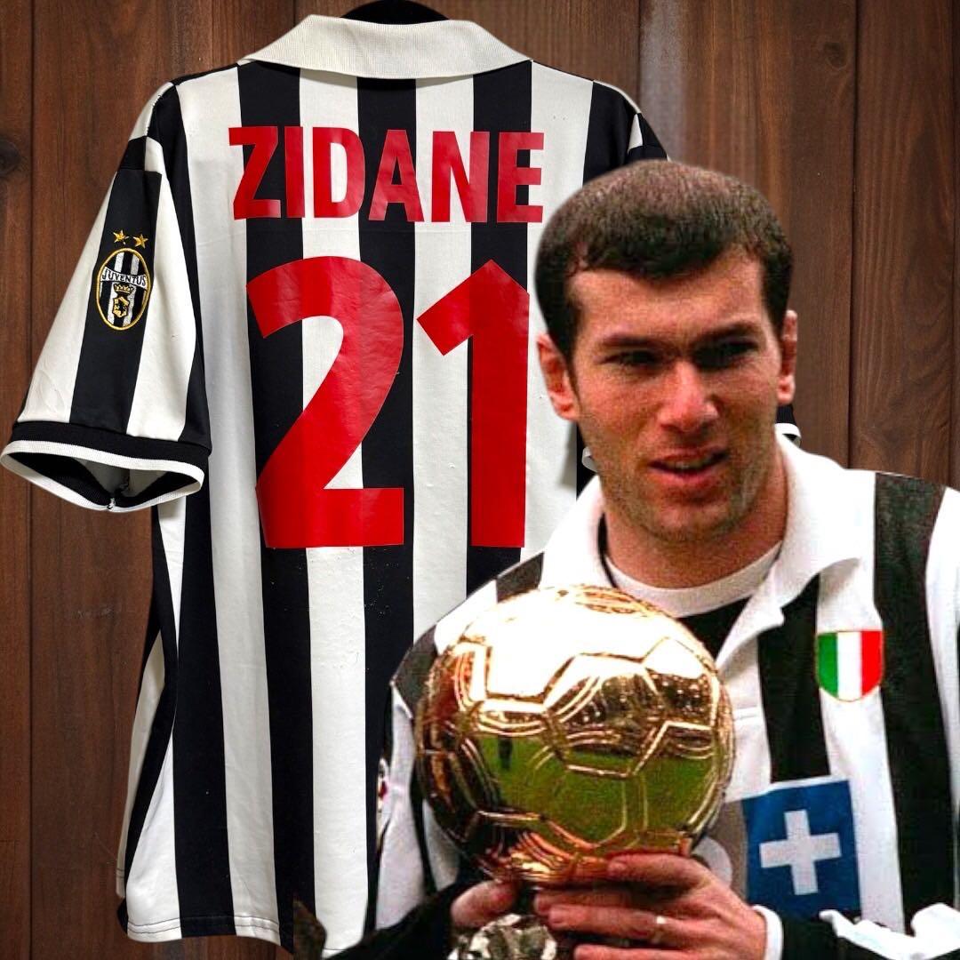 『正規品』ユベントス 98/99 ジダン ユニフォーム ウェア