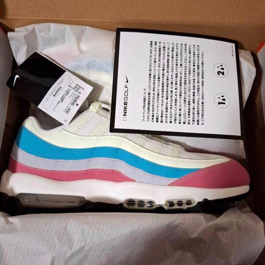 【新品未使用】ナイキ エアマックス '95 Gゴルフシューズ　27cm