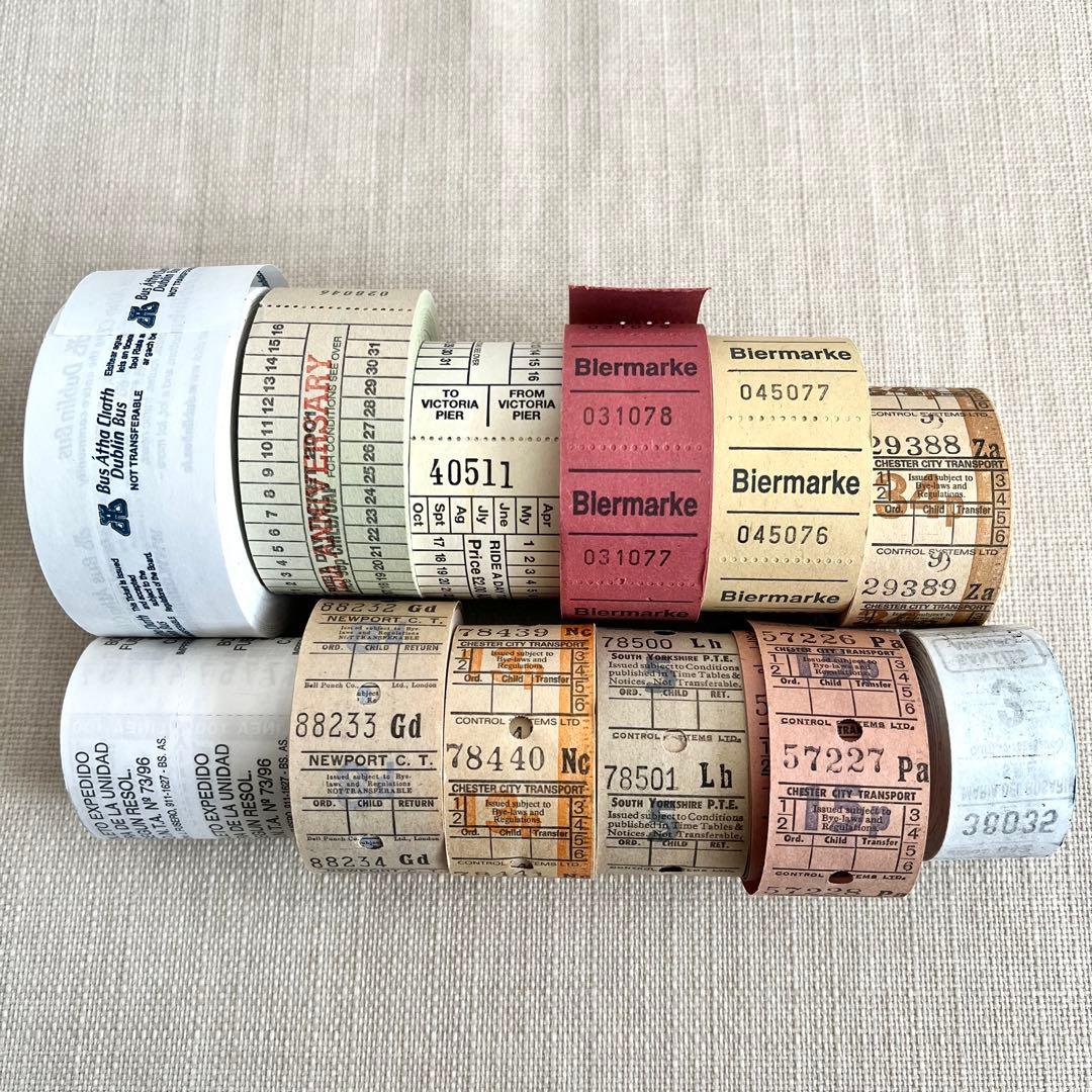 た*ゆ様 ロールチケット　バスチケット　ホーストラム　まとめ売り　紙もの