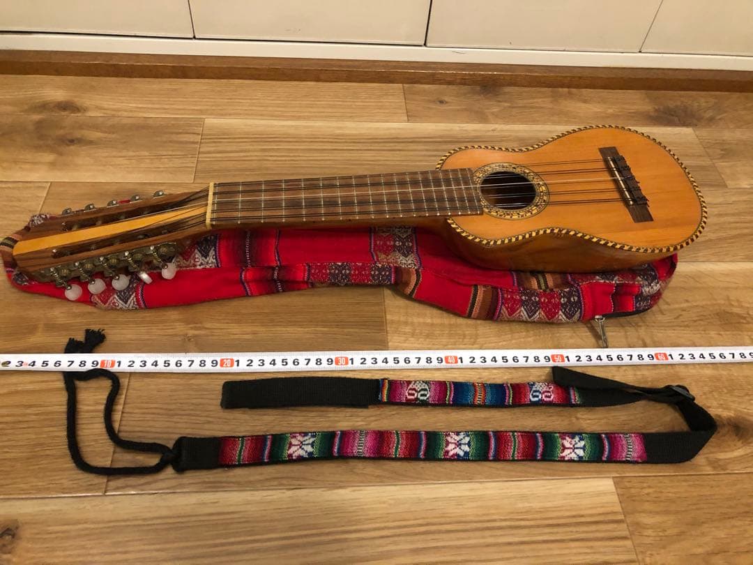 ◆チャランゴ ◆南米弦楽器 ◆ケースとストラップ付き◆フォルクローレ