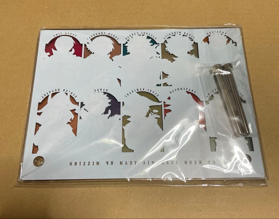 僕のヒーローアカデミア　アクリルプレート　最強ジャンプ 新十傑