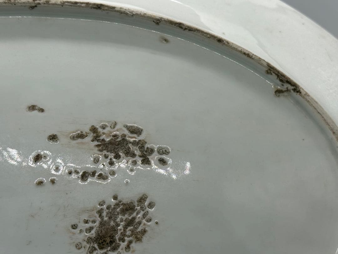 江戸　伊万里　色絵　七福神　飾り大皿　アンティーク　送料込み251219