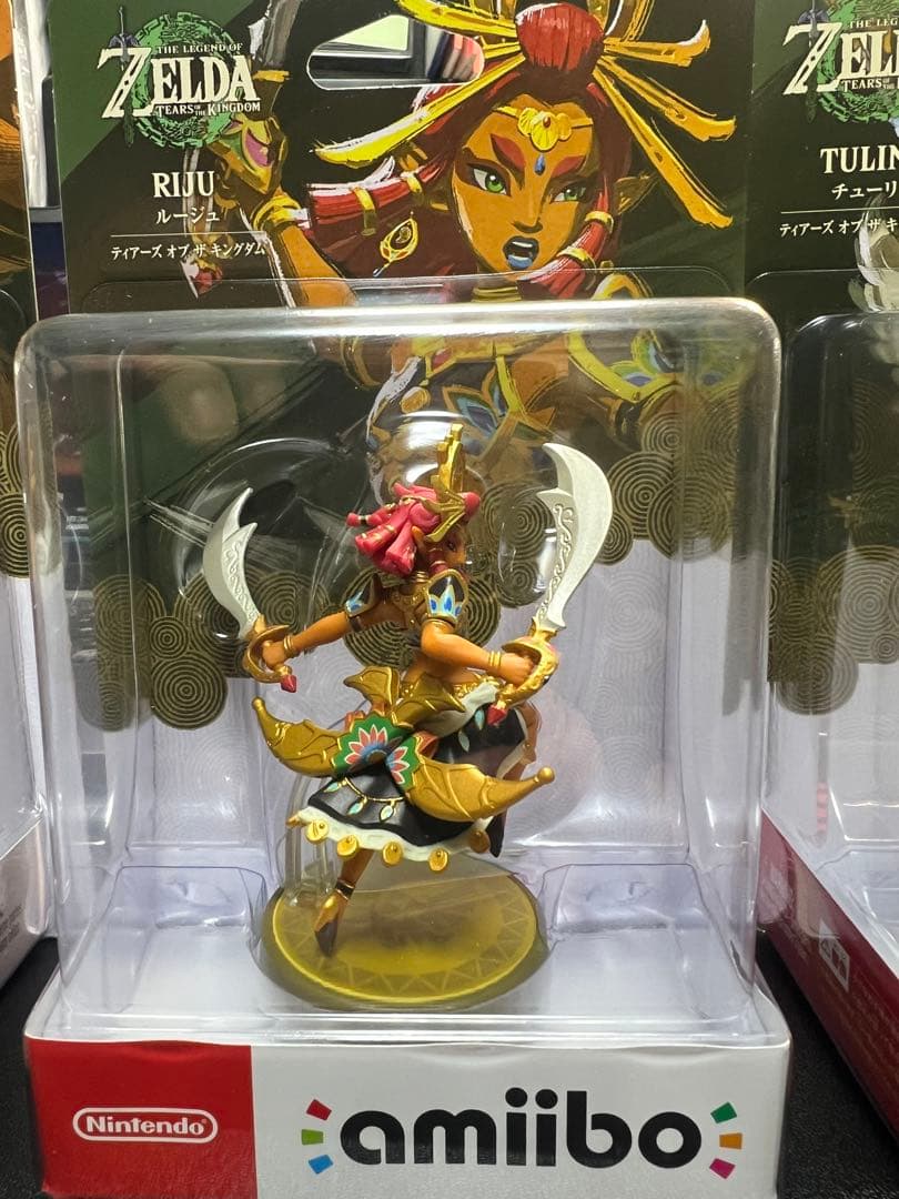 amiibo4種(ルージュ・シド・チューリ・ユン坊)セット