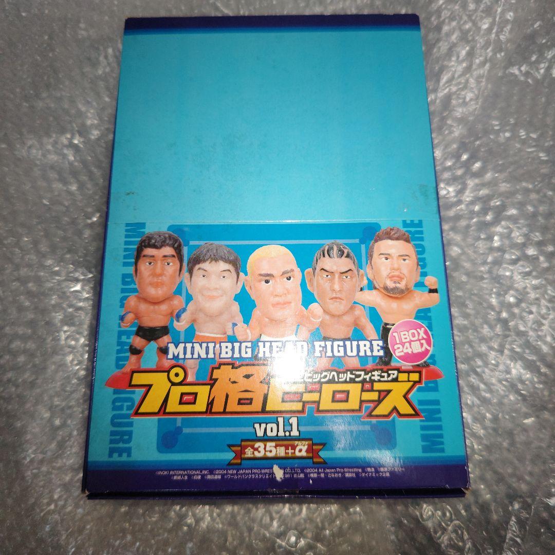 プロ格ヒーローズ　ミニビッグヘッドフィギュア　vol.1　BOX　24個　未開封