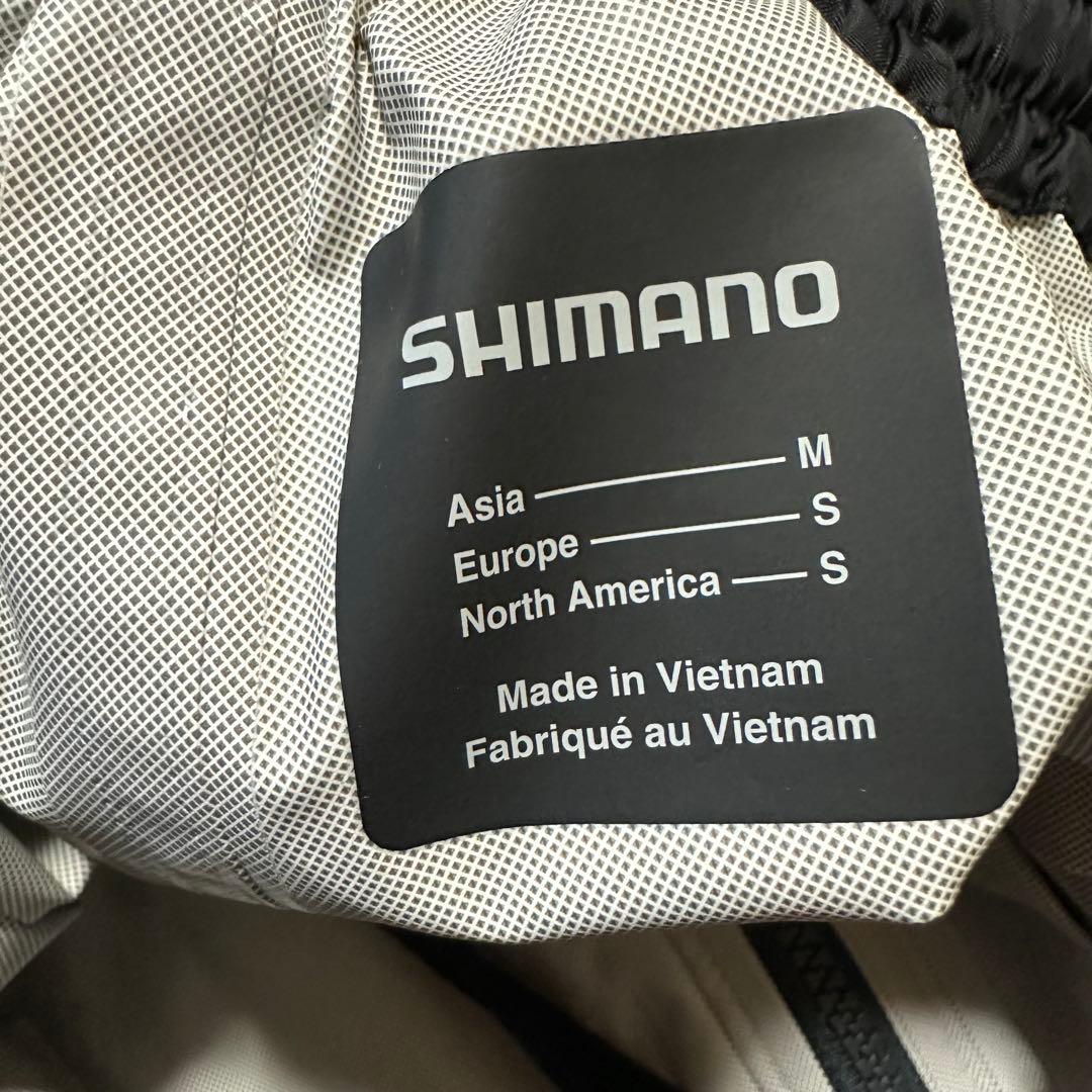 tr103SHIMANOレインウェア上下セットブラックグレー RA005V