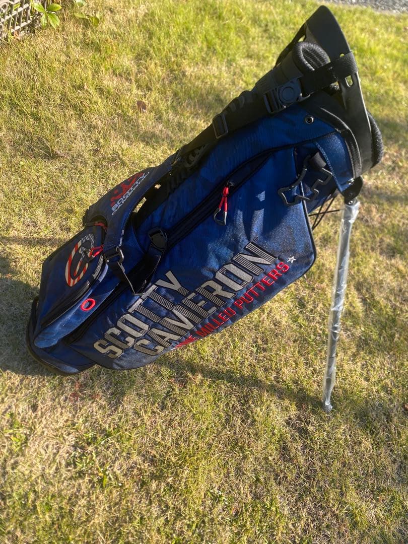 2025 SCOTTY CAMERON USオープンキャディバッグ ネイビーカモ